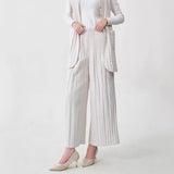 Fongt Folded Cotton Trousers Fashion Warm And Loose Thin Cotton Thick Broad Leg Trousers Art Retro