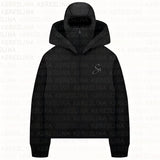 Fongt Brand Double Hat Unique Design Hooded Jacket Autumn And Winter New Master With Loose Y2K Jacket