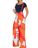 Independent Station Fashionable Printed Jumpsuit Women's Dress-Outfit