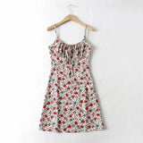 Sleeveless Print Long Floral