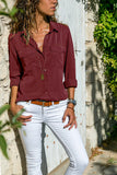 Fongt Autumn And Winter New Women's Shirt Collar Long-Sleeved Shirt Women's Clothing
