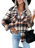 Fongt Women's Clothing 2025 Autumn And Winter New Women's T-Shirt Wool This Sub-Button Coat
