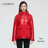 2022 Designer Spring Warm Cotton parka Women Coat Short fashion casual Stand-up Collar hooded Women's Autumn jacket
