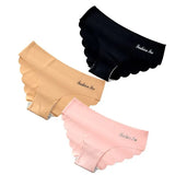 Seamless Women's Panties Set Underwear Female Comfort Panties Solid Low-Rise Briefs Women Underpants Lingerie