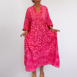 Fongt 2025 New Women's Elegant Temperament Fashion Women's Clothing Print Loose Dress