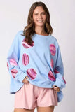 Autumn And Winter Beads Embroidered Fashion Round-Neck Long-Sleeved Sleeves Spliced Christmas Dress
