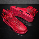 Fashion Men Sneakers high top Running Shoes for Men Black/ white Outdoors Walking Sports Shoes Comfortable