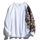S-3XL Couple Harajuku Hoodies Spring Fall Women Patchwork Fashion Bear Sweatshirts Female Long Sleeve Pullover
