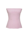 Women Knitted Ribbed Solid Tank Tops 2023 Summer Casual Sleeveless Backless Off Shoulder Vests Tops Club Streetwear-Outfit