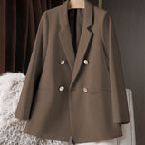 Fongt And Autumn Small Suit Jacket Women 2025 New Korean Version Of The Relaxed Leisure Net Red Suit Women's Top