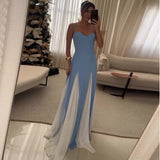 Fongt Summer New Fashion Match Gilled Waist Palette Sling Dress