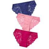 Exotic Apparel Sexy Panties Lace Briefs Women Low-Rise Solid Panty Underwear Sexy Women Lace Breathable Hip-lift
