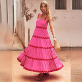 Fongt Summer New Simple Design Sexy Corrugated Skirt-88002-Outfit