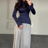 Fongt 2023 New Silk Band With Waist And Thin Top Suit-Outfit