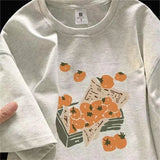 Graffiti Art Short-sleeved T-shirt For Women Summer New Casual Loose Top-Outfit