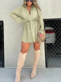 Fongt Women's Clothing In Autumn 2025 Fashion Solid Color Long-Sleeved