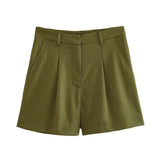 Vest 9929321 High Waist Casual Shorts 9929221 Suit-Outfit