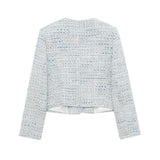 Fongt New Texture Short Coat 2225546 Texture Skirt 2227546 Set