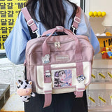 Student Campus Waterproof Backpack Women Multi-functional Travel Backpacks 2021 Schoolbags for Teenage Girls Shoulder