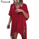 Sleeve Open Through Beach Cover Mini