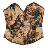 Fongt Buckle Short Tectorial Corset Monet Oil Painting Hottie Fish Bone Abdominal Boobs Boobs Boobs