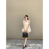 Fongt Price Summer Beauty Suit Women 2025 New Sleeveless Thighs Casual Shorts Two Sets