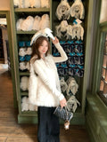 Fongt Hairy Vest Women's New Korean Senior Sensing Fur Coat Hairy Horse Jacket Backpack In Autumn/Winter 2025