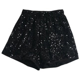 Fongt Details Are Good, There Are Libu Lililiang Shorts High Waist Broad Leg Trousers Tight Waist Leisure Light Skin Hot Pants 9915