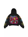Printing Y2K Vintage Hoodie For Men And Women In The Same Style-Outfit