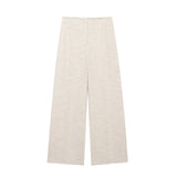 Fongt New Side Open Fork And Shoulder Clothing 8202551 High-Waist Wide Leg Trousers 8199151