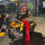 I do My Own Stunts Graphic Tee-Outfit