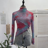 Fongt Babes Hanging Neck Slings Slings Tlit Holes Made Old Bare Back Short With Thoracic Tops 1663
