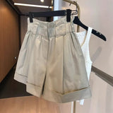 Fongt Texture Is Out Of Character! Self-Staying Shorts!! Who Wears All The Temperament And Thin Ingenuity Series