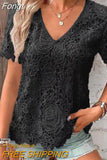 Lace Blouse Women Fashion Short Sleeve Summer Sweet Hollow Out White Shirt Women Tops Casual Loose Clothing Blusas