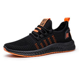 New Men Sneakers Mesh Casual Shoes Lac-up Shoes Men Lightweight Comfortable Breathable Walking Sneakers Zapatillas