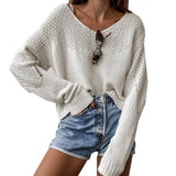 Fongt Autumn And Winter Explosion Hot Loose Big Shoulder Knitted Knitted Knitted Women's Clothing