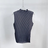 Fongt Folded Hand-Folded Set Of Three-Piece Vest Top Dress Spring And Autumn New Set