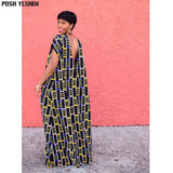 Print Long Dress Summer Clothes African Maxi Dresses For Women 2022 New Dashiki Casual Ankara Evening Party Robe Femme