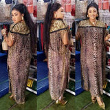 Piece Sets African Dresses For Women Big Size Clothing Dashiki Tassel Sequins Abaya Muslim Dress Africa Clothes Robe