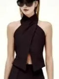 Fongt Women's Design Sensing Suit Ma Vestless Vest Women's Clothing