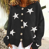 Official Store Women Vintage Clothes Embroidery Long Sleeve 2022 Kawaii Sweater Heart Shape Cardigan Winter Clothes