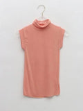 Basic Long Sleeve Womens Tshirt Casual Black White Fashion Top T Shirt Ladies Fashion Korean See Through Tee Shirt 2024-Outfit