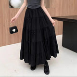 Solid Color Bow Tie Coquette Umbrella Maxi-Outfit