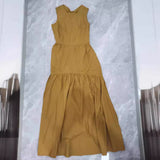 Spring Style Hollowed-Out Pleated Dress 1238217002-Outfit