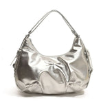 Side Lace Up Bow Pu Leather Backpack-Outfit