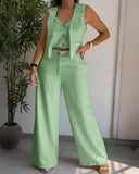 Fongt New Fashion Casual Vest Suit Women's Clothing