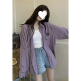 Fongt Sunscreen Shirt Coat Women's Summer Shirt With A Small Shirt 2025 New Spring