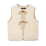 Fongt ZA Women's Clothing With A Hundred Catch Velvet Vest
