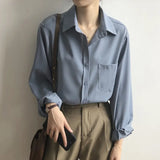 White Shirts for Women Turn-down Collar Solid Female Shirts Plus Size Office Ladies Tops 2021 Spring Summer Blouses