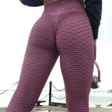 Waist Fitness Leggings Women Workout Push Up Legging Fashion Solid Color Bodybuilding Jeggings Women